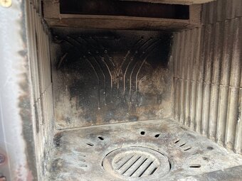 Kachlová krbová kamna Rossella Plus Liberty bordeaux - 4