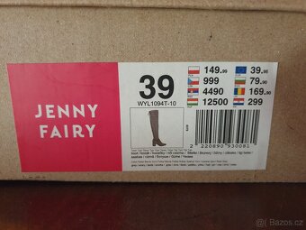 DÁMSKÉ KOZAČKY vel.39 - 4