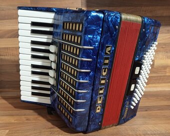 Heligonka (harmonika,akordeon) Weltmeister G-C-F - 4