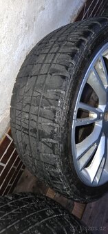 Alu kola r17 4x100 fiat sporting, letní 205/40 - 4