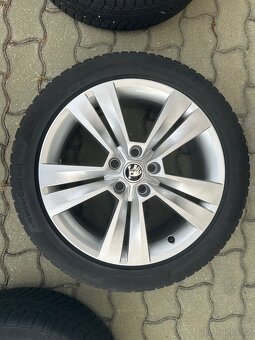 Originál Alu Škoda Mytikas zimní 215/50 R18 5x112 - 4