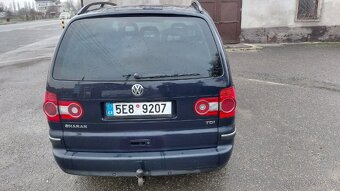 REZERVACE-Volkswagen Sharan 1.9TDi 85kW 4x4 r.v.2008 - 4
