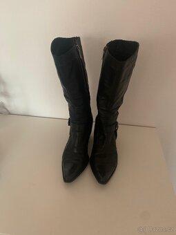 Kožené boty zimní vel. 37 - 4