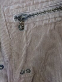 Manšestrová dámská bunda - 4