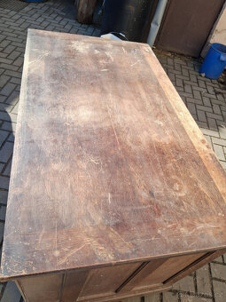 Starožitný psací stůl - 4