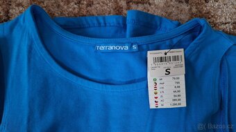 Dámský modrý top - 4