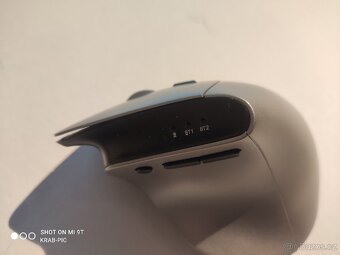 Eternico MV470 ergonomická bezdrátová stříbrná/šedá - 4