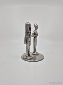 stylová egyptská dekorace, výška cca 17cm - 4