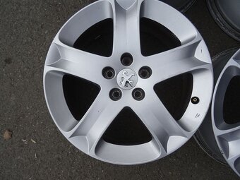Alu disky origo Peugeot, 17", 5x108, ET 48, šíře 7J - 4