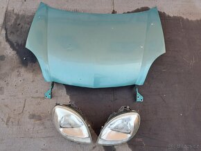 Renault Kangoo přední světla a kapota 2003 - 4