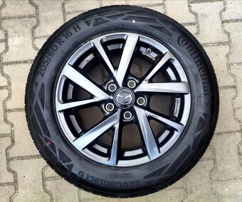 Alu kola originál Mazda 3 5x114,3 R16 Krásná sada - 4