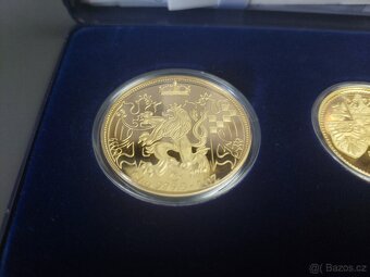 Sada zlatých medailí 1, 2, 5 a 10 dukát – 1997 (PROOF) - 4