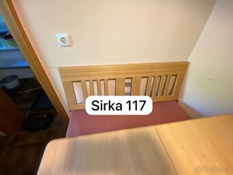 Set jídelního stolu s lavicí a židlemi - 4