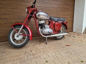 Jawa 250 typ 559 rv 67 platne doklady biele spz - 4