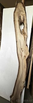 Atypické fošny na epoxid ořech - 250cm a více - 4