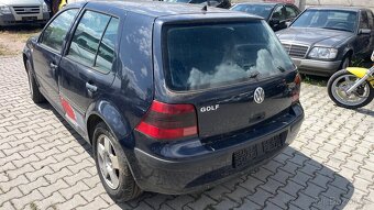 Vw golf 1,9 tdi Prodám náhradní dily z tohoto vozu vw golf - 4