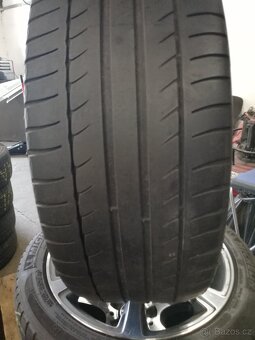 Prodám obutou sadu na Mercedes r17 - 4