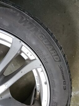 Alu kola 5x114,3 R16 + zimní pneu 205/55 R16 Nexen - 4