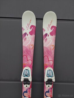 Dívčí lyže ELAN, 110 cm + lyžáky ATOMIC - 4