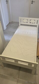 Dětská postel IKEA Kritter, bílá - 4