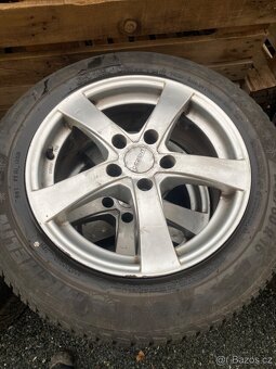 Alu kola 16” 5x112 a zimní pneu 205/60/R16 - 4