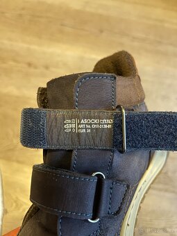 Zimní boty kožené vel. 31 - 4