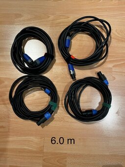 Speakon kabely, různé délky - 4