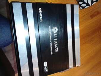 Sencor zesilovač do auta - 4