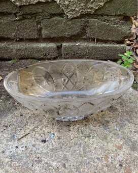 Broušené sklo a váza - 4