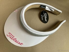 TITLEIST DÁMSKÝ GOLFOVÝ KŠILT PINK RIBBON BÍLÝ (NOVÝ) - 4