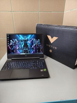 Herní 144hz notebook HP Victus ryzen 7535/16/2050/512 zaruka - 4
