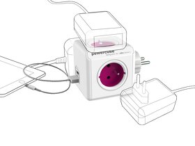 Cestovní adaptéry Powercube violet - 2 ks - 4