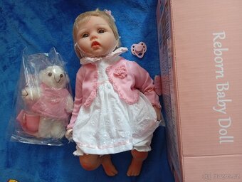 Reborn baby doll realistická panenka - 4