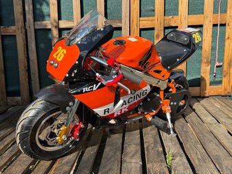 Minibike 49ccm2T oranžová - 4