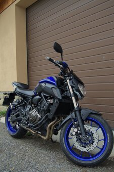 Yamaha MT-07 – 2021 – 35kW – laděný výfuk - 4