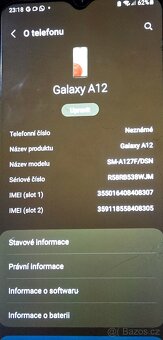 Samsung Galaxy A12 4/64GB černý - 4