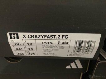 Kopačky Adidas Crazyfast 2 FG black - 4