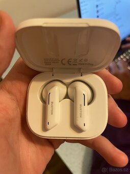 Bezdrátové sluchátka buxton bílé - 4