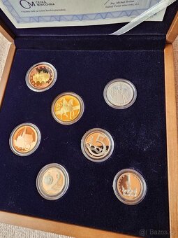 Sada oběžných mincí 2023 dřevo proof - pouze 1250 - 4