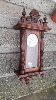 Staré nástěnné hodiny 90 cm - 4