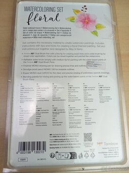 Sada akvarelových fixů Floral - 4