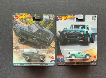 Hot wheels Ford. Mercedes - 4