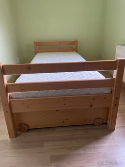 Postel z masivu 90x200 - 4