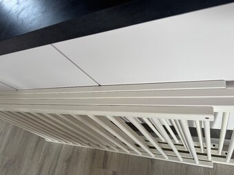 Dětská ohrádka bílá 120x120cm - 4