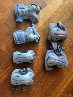 Dámské inline brusle RollerBlade VEL. 40,5 + chrániče - 4