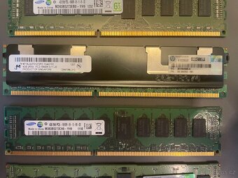 SAMSUNG RAM paměti / 4Gb / 13ks / prodej i na počet - 4