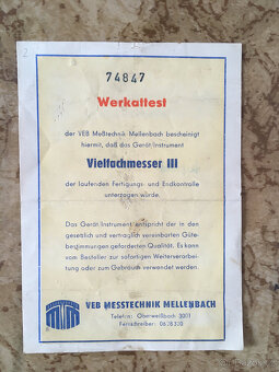 Multimetr - 4