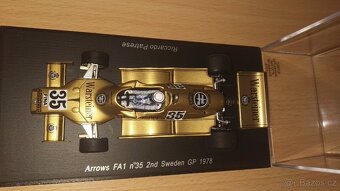 F1 Arrows FA1 #35 Riccardo Patrese 1978 Sweden GP Spark 1:43 - 4