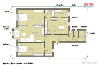 Pronájem bytu 3+1, 123 m², Plzeň, ul. Klatovská třída - 4