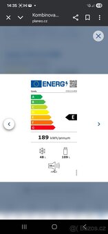 Kombinovana lednice Candy stribrna - 4